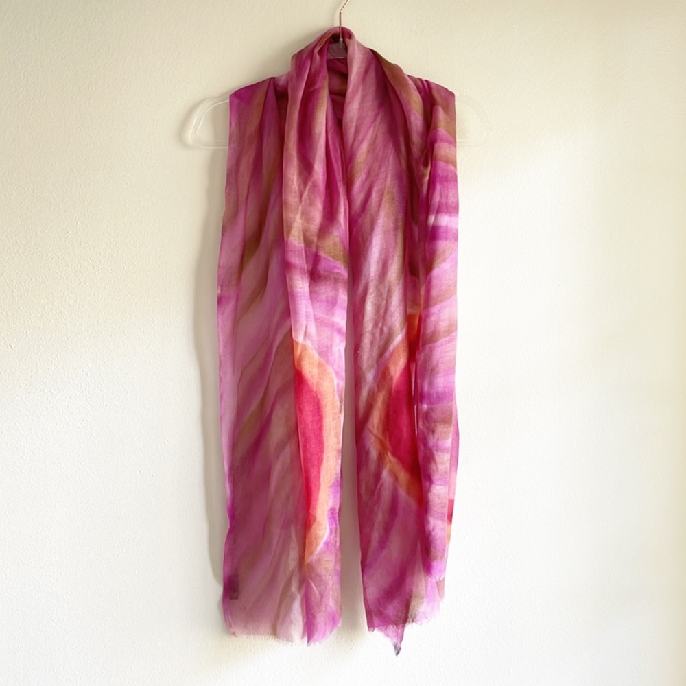 Wool Pink Scarf